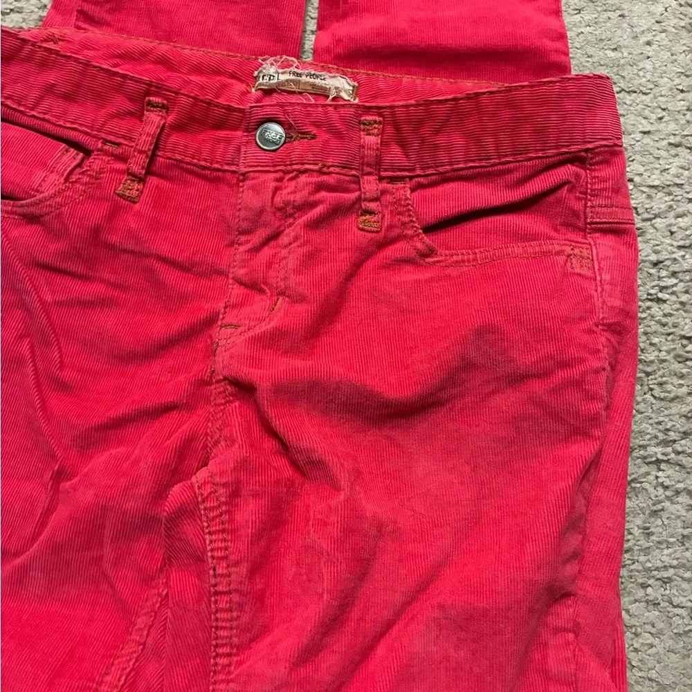 Free People pink jeans